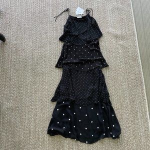 Anine Bing Tiered Maxi Dress